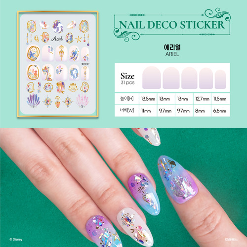 DGEL DISNEY_NAIL DECO JEWELY STICKER - Ảnh 8