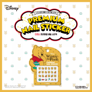 DGEL DISNEY_PREMIUM NAIL STICKER WINNIE THE POOH