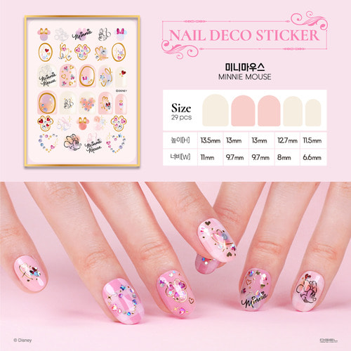 DGEL DISNEY_NAIL DECO JEWELY STICKER - Ảnh 5