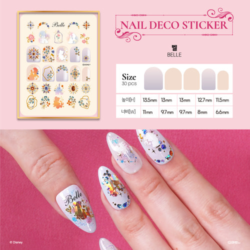 DGEL DISNEY_NAIL DECO JEWELY STICKER - Ảnh 7