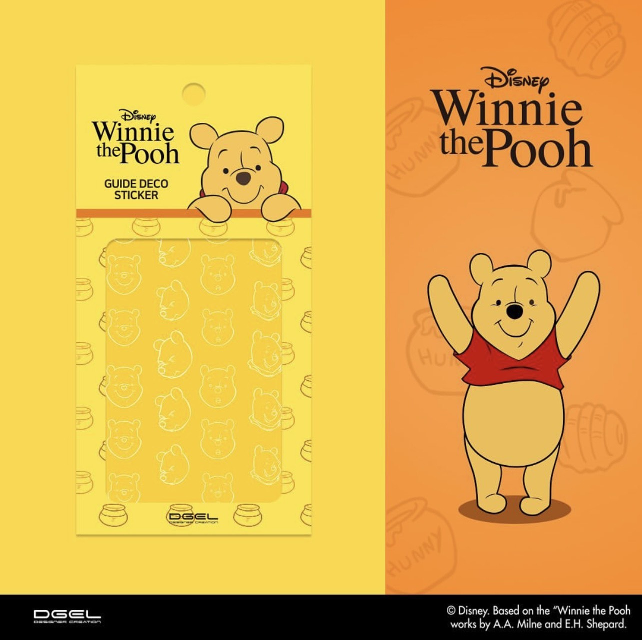 DGEL DISNEY_GUIDE DECO STICKER WINNIE THE POOH - Ảnh 2