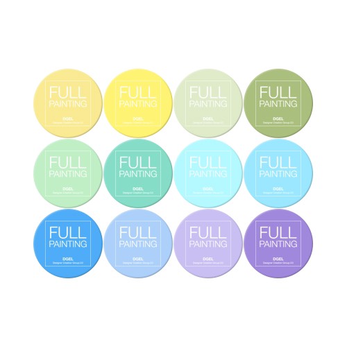 FULL PAINTING GEL (ALL COLORS) - Ảnh 3
